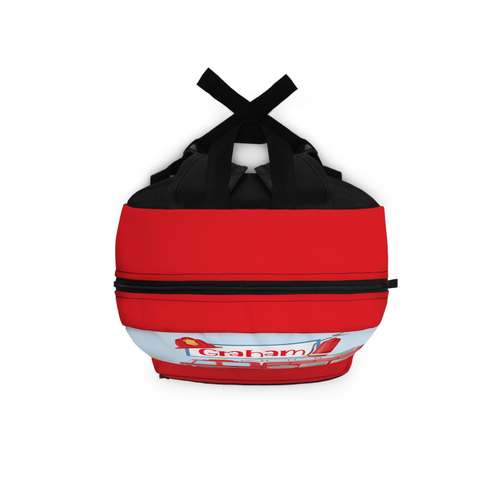 Firetruck Personalized Backpack - Amazing Faith Designs