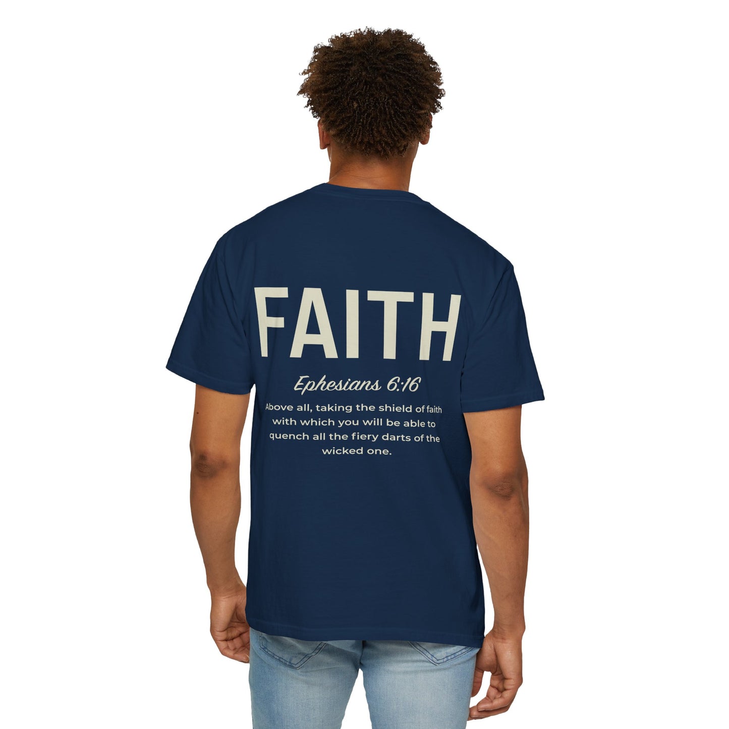 Faith Shield Christian Shirt - Amazing Faith Designs