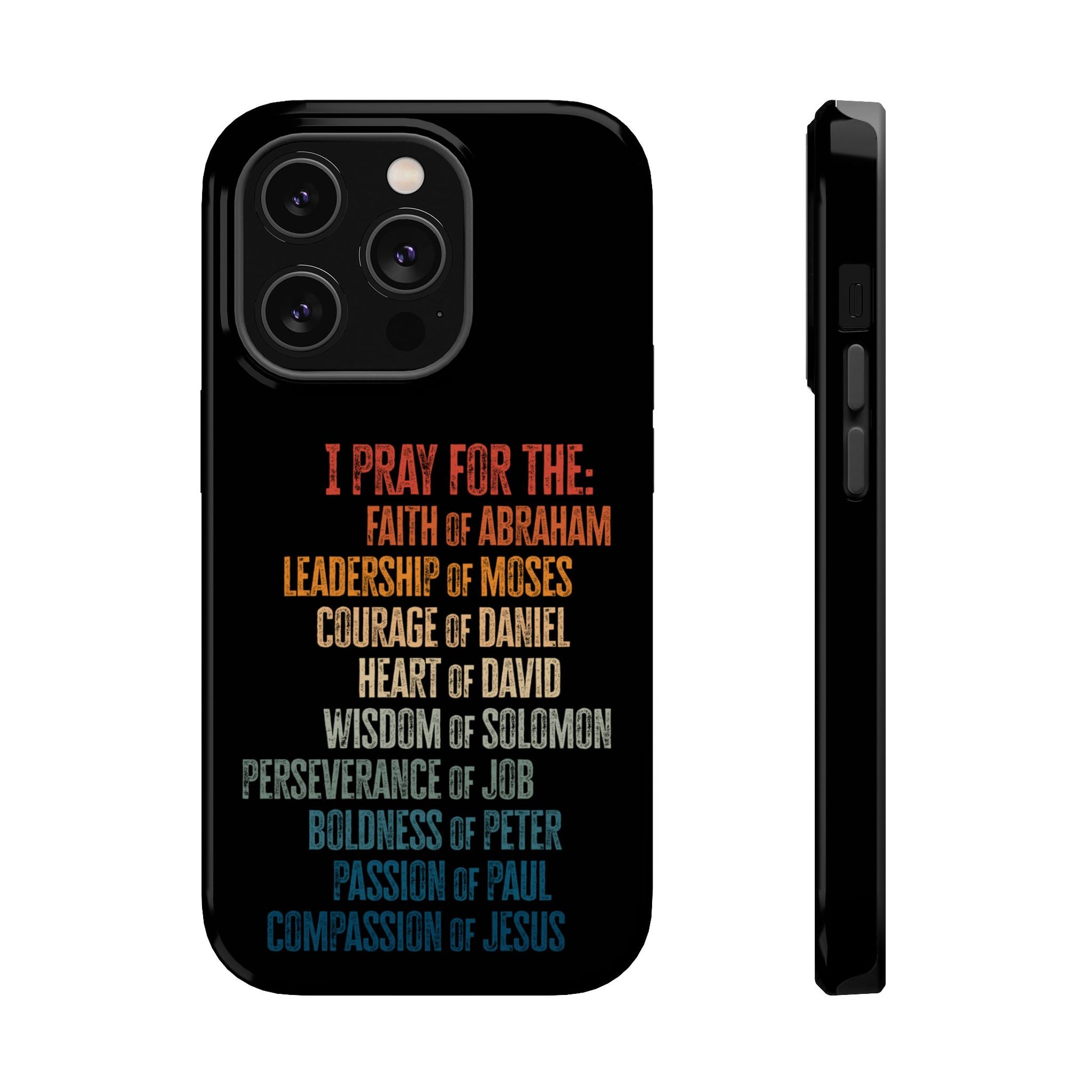 Men of Faith Christian MAGSAFE Phone Case | iPhone 16, 15, 14, 13 - Amazing Faith Designs