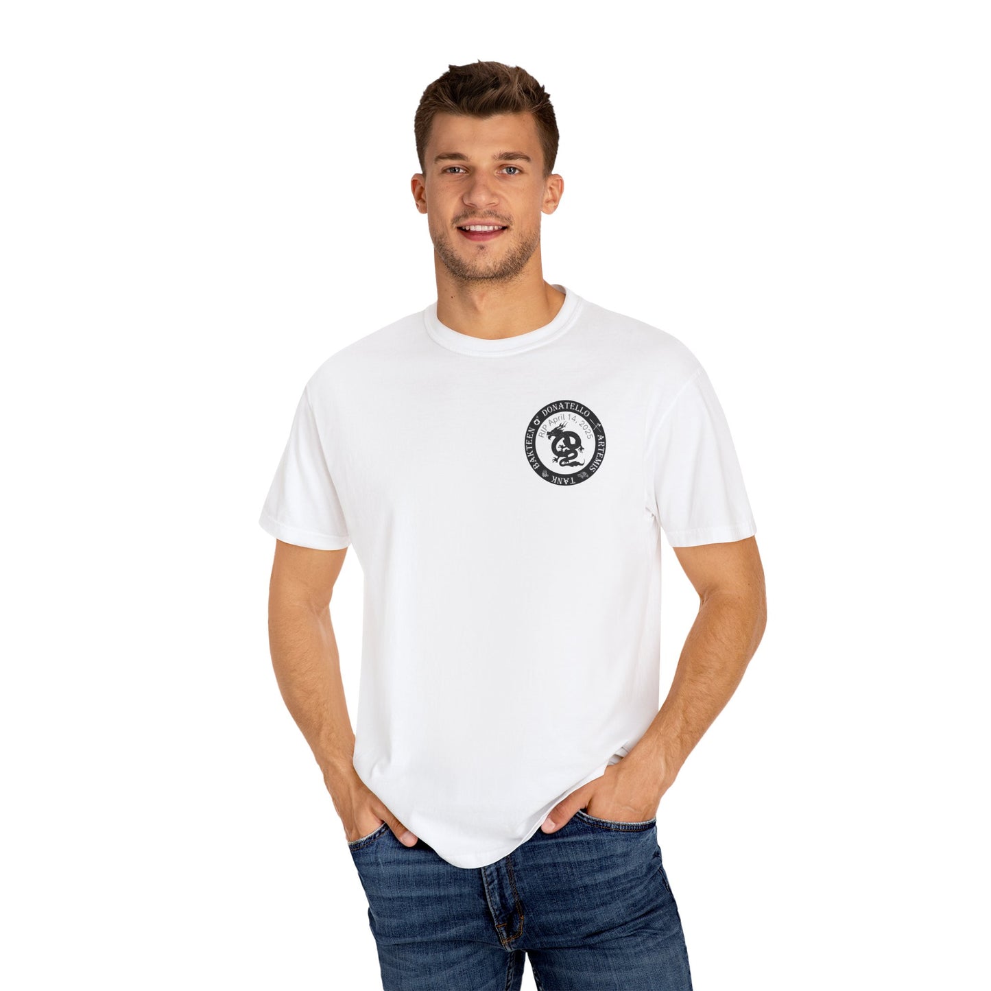 Custom DND Garment-Dyed Unisex T-Shirt - Amazing Faith Designs