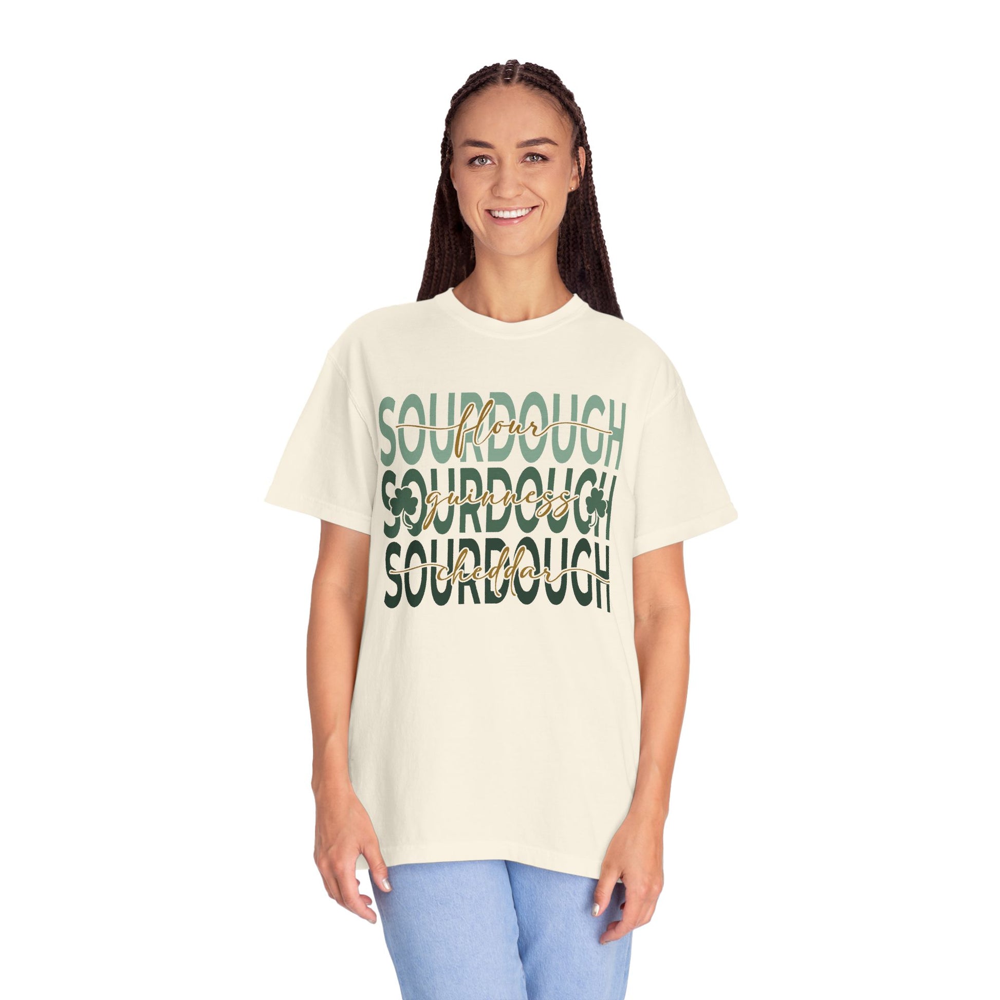 St Patricks Day Guinness Cheddar Sourdough Shirt - Amazing Faith Designs