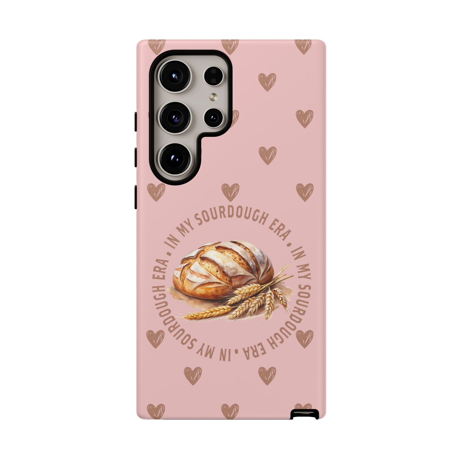 Samsung Galaxy 21 22 23 24 25 - Sourdough Era Hearts Phone Case - Amazing Faith Designs