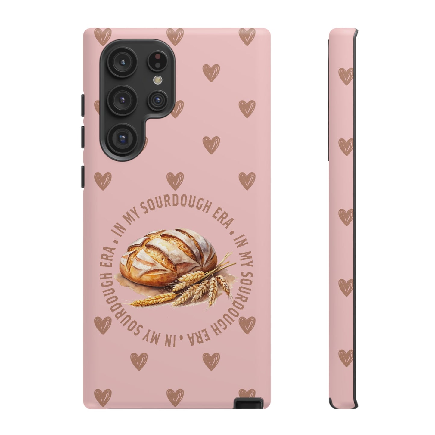 Samsung Galaxy 21 22 23 24 25 - Sourdough Era Hearts Phone Case - Amazing Faith Designs