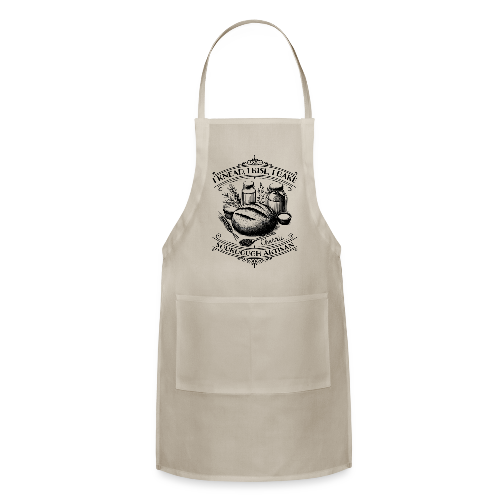 Sourdough Artisan Personalized Apron - natural