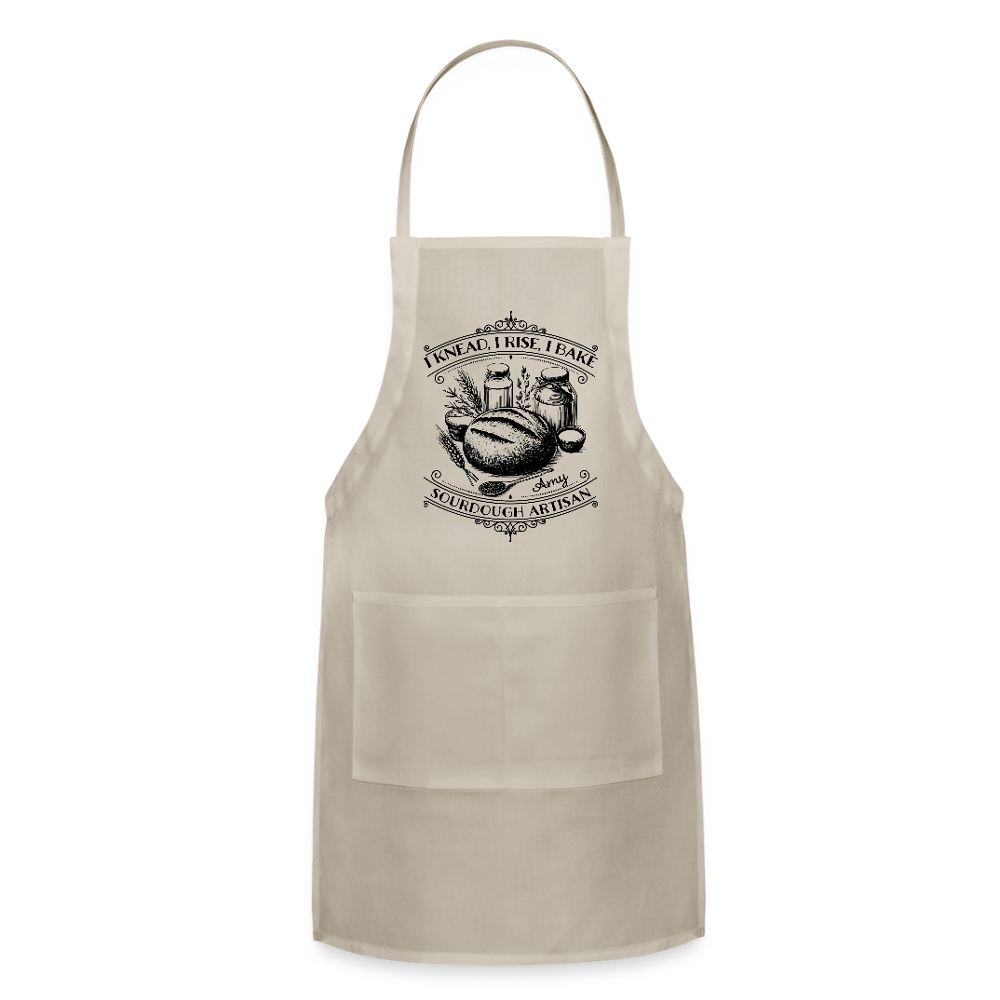 Sourdough Artisan Personalized Apron - natural