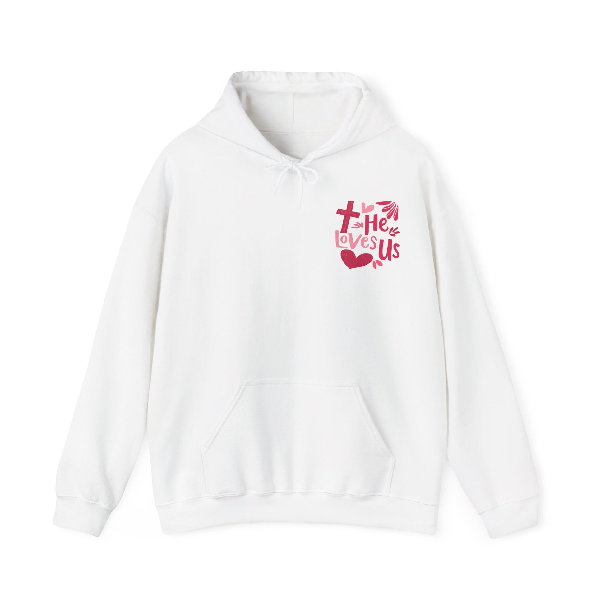 Oh How He Loves Us Christian Hoodie - Amazing Faith Designs