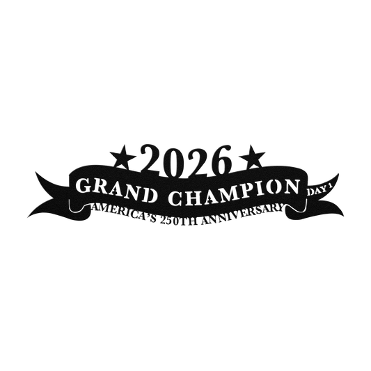 2026 Smoke on the Rail Ribbon Metal Signs for LARGE FLAG Trophy teelaunch