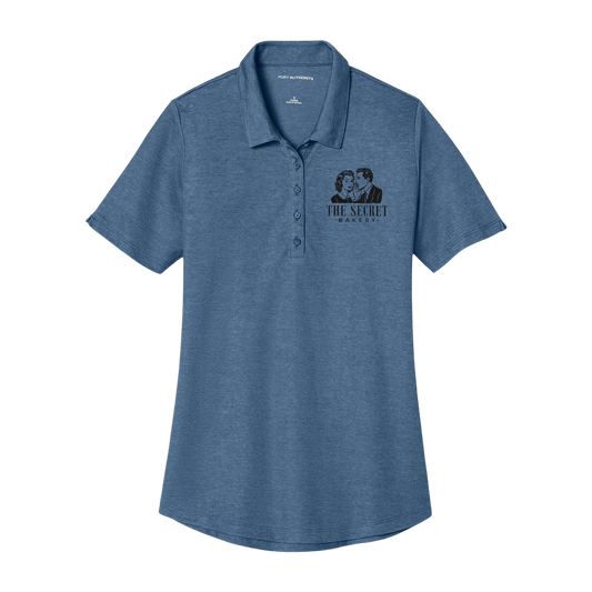 Ladies Polo Shirt — The Secret Bakery Logo Embroidered Short Sleeve - Amazing Faith Designs