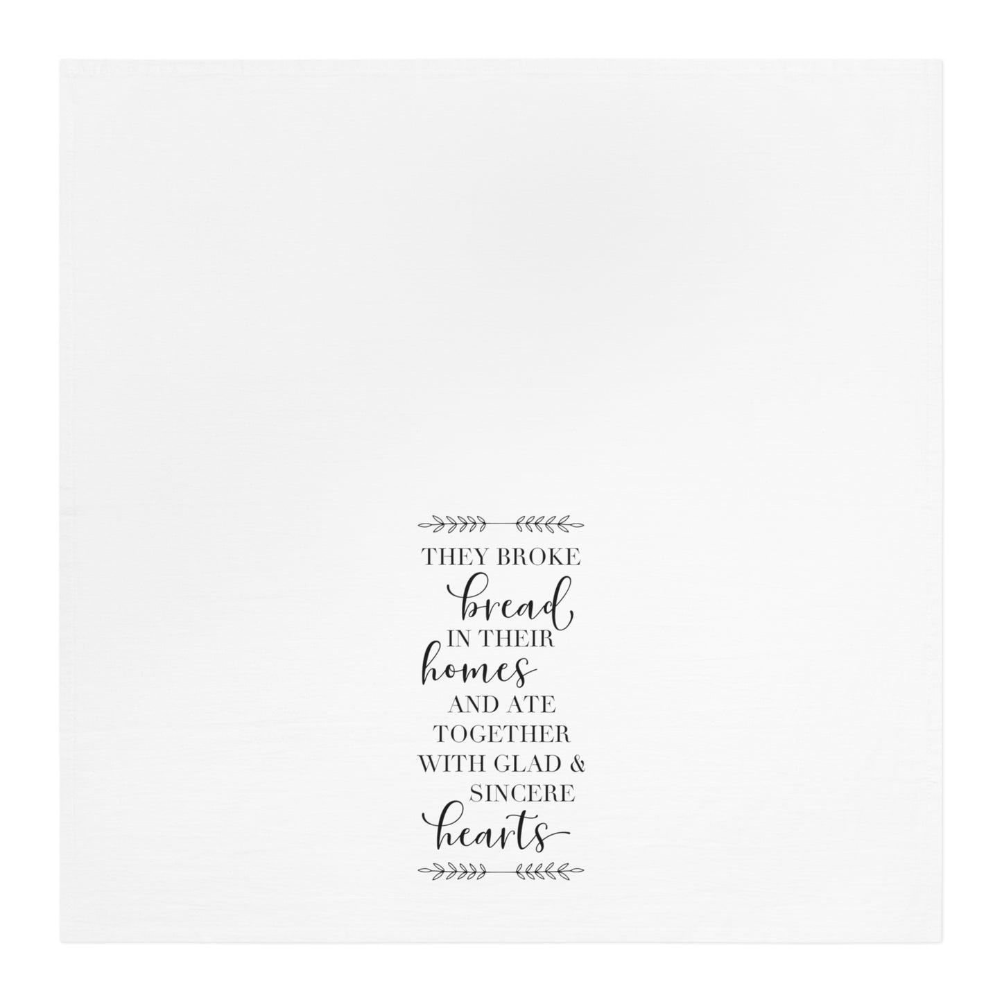 Break bread Scripture Tea Towel - Amazing Faith Designs