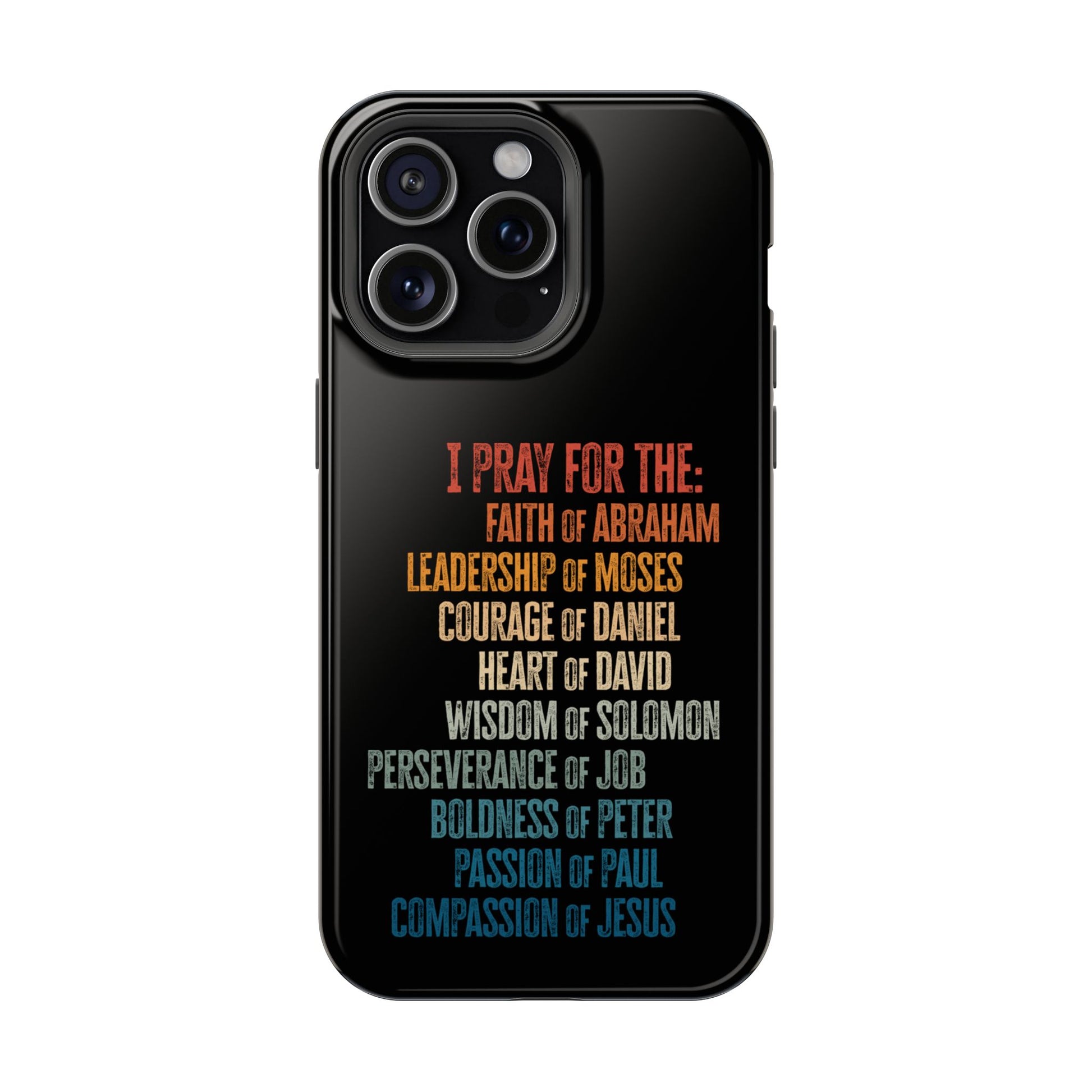 Men of Faith Christian MAGSAFE Phone Case | iPhone 16, 15, 14, 13 - Amazing Faith Designs