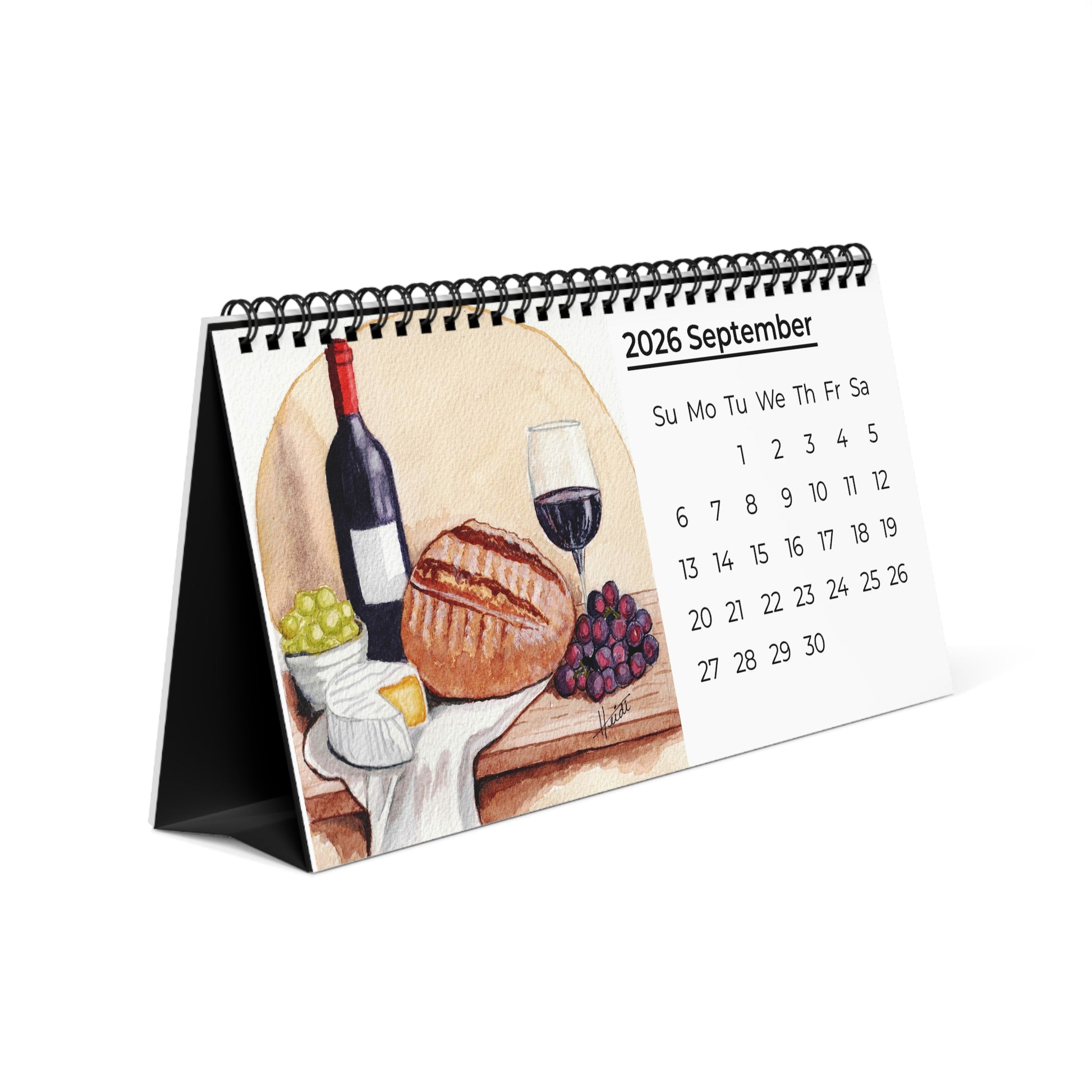 2026 Sourdough Desktop Calendar - Amazing Faith Designs
