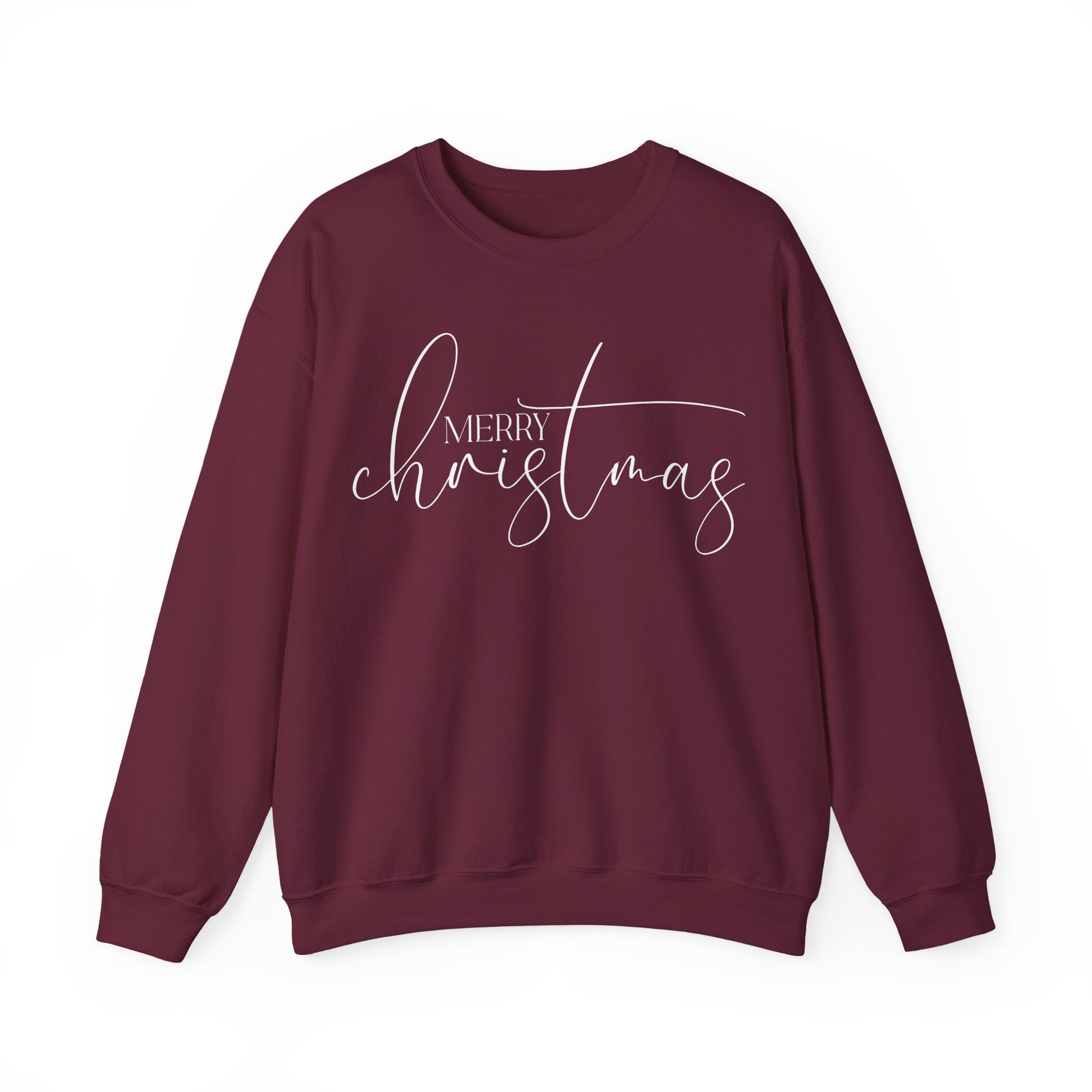Merry Christmas Christian Sweatshirt - Amazing Faith Designs