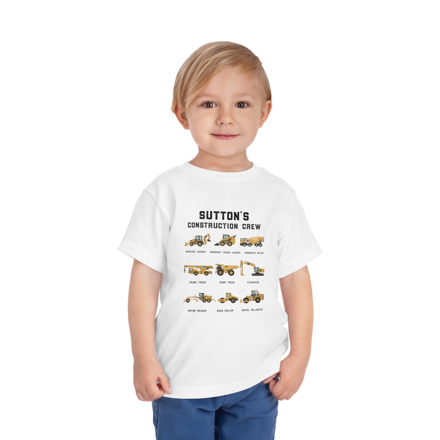 Construction Crew Toddler Short Sleeve Tee - Amazing Faith Designs