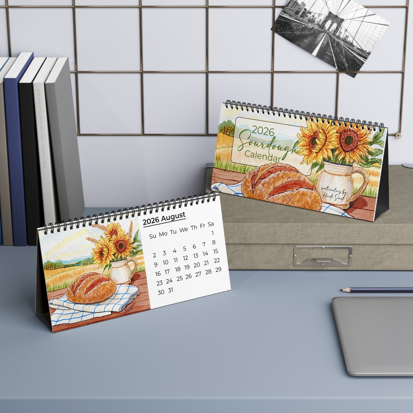 2026 Sourdough Desktop Calendar - Amazing Faith Designs