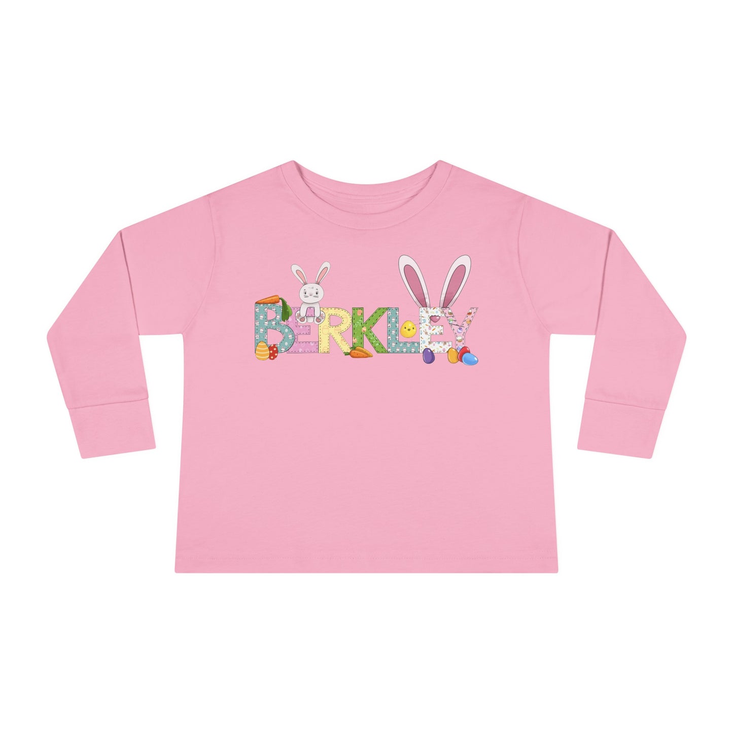 Easter Personalized Toddler Long Sleeve Tee - Amazing Faith Designs