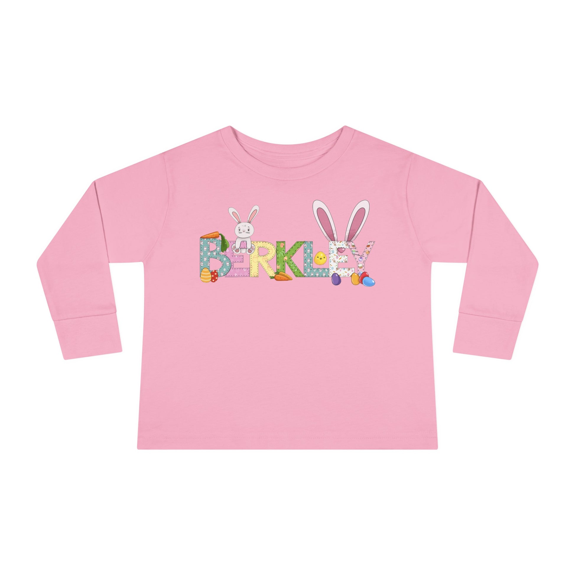 Easter Personalized Toddler Long Sleeve Tee - Amazing Faith Designs