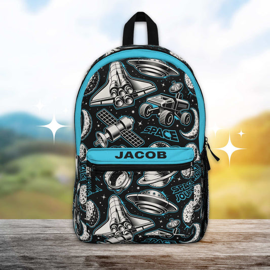 Spaceship Backpack - Amazing Faith Designs