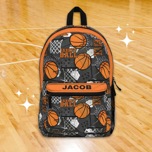 Personalized Basketball Backpack - Amazing Faith Designs
