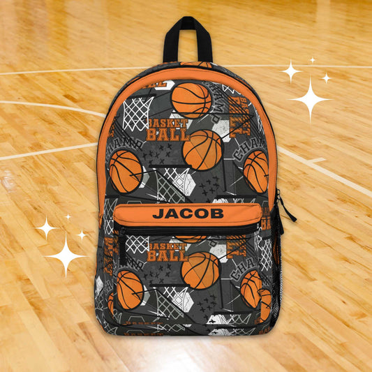 Basketball Personalized Backpack - Amazing Faith Designs