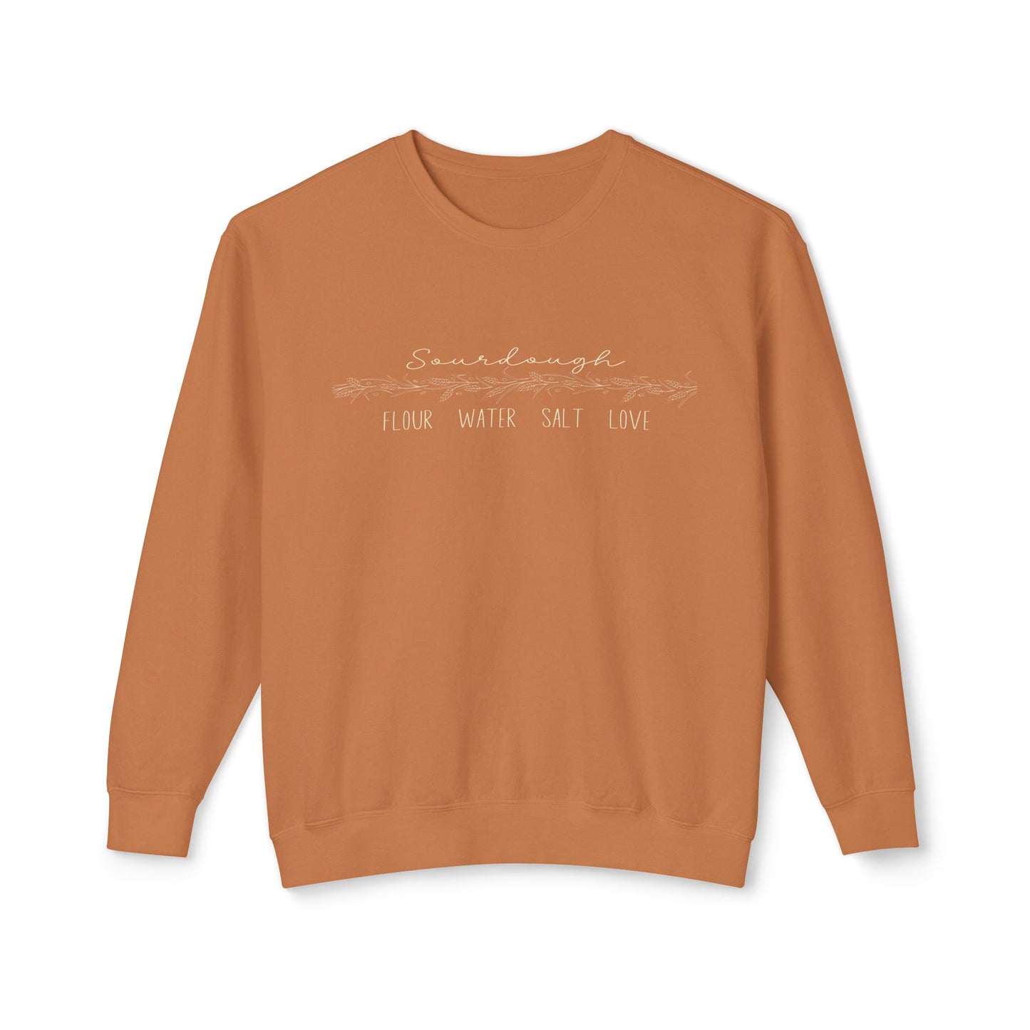 Flour Water Salt Love Lightweight Sweatshirt - Amazing Faith Designs