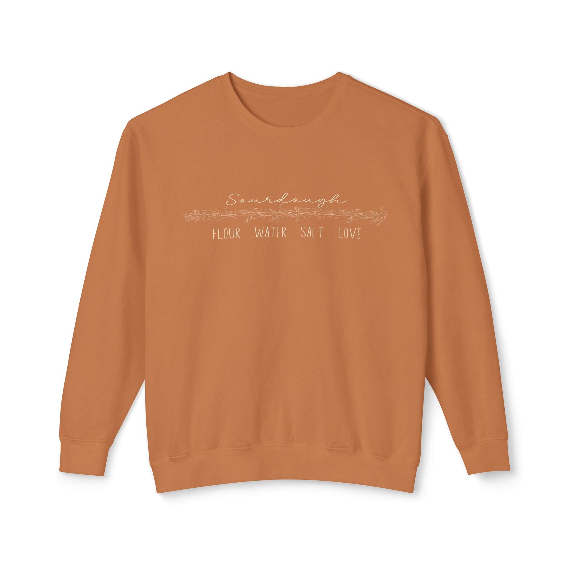 Flour Water Salt Love Lightweight Sweatshirt - Amazing Faith Designs