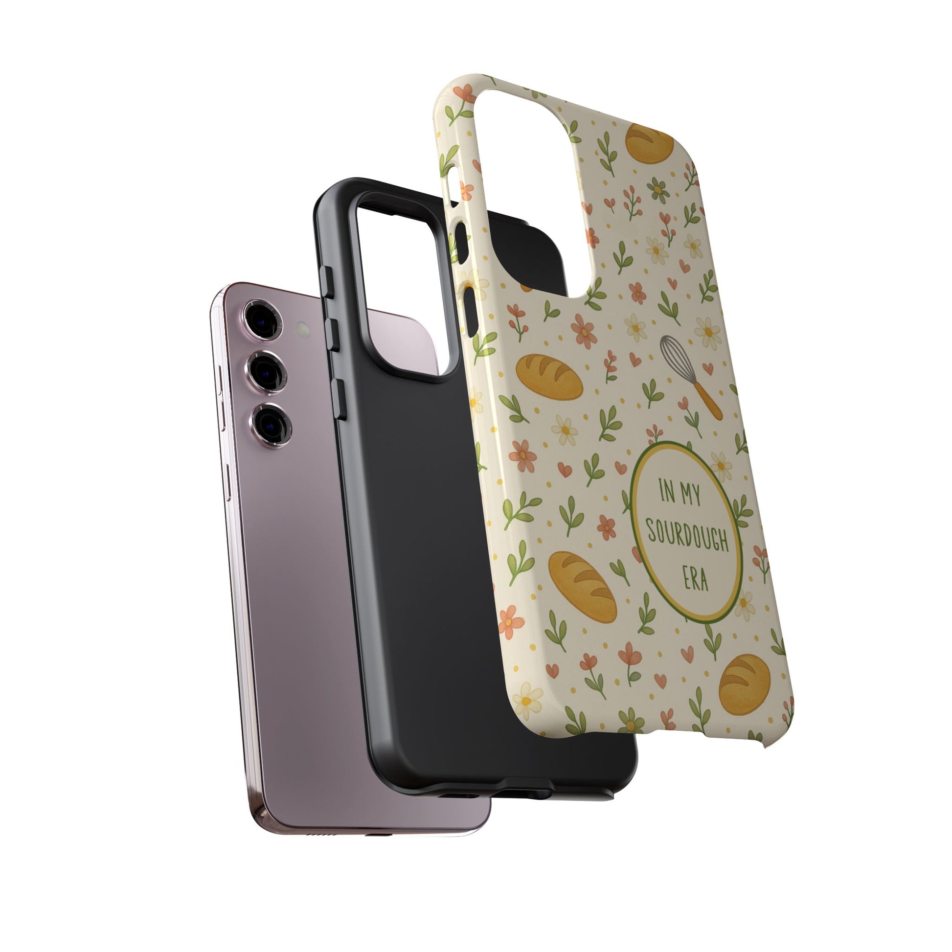 In My Sourdough Era Ditsy Floral Phone Case — iPhone and Samsung Galaxy - Amazing Faith Designs