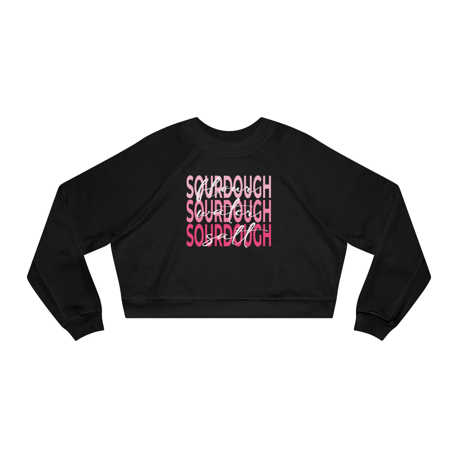 Sourdough Women's Cropped Fleece Pullover - Amazing Faith Designs