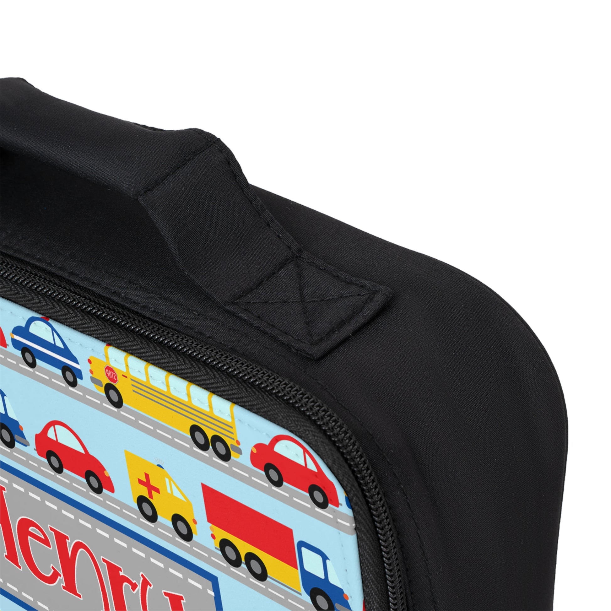 Transportation Cars Personalized Lunch Box - Amazing Faith Designs