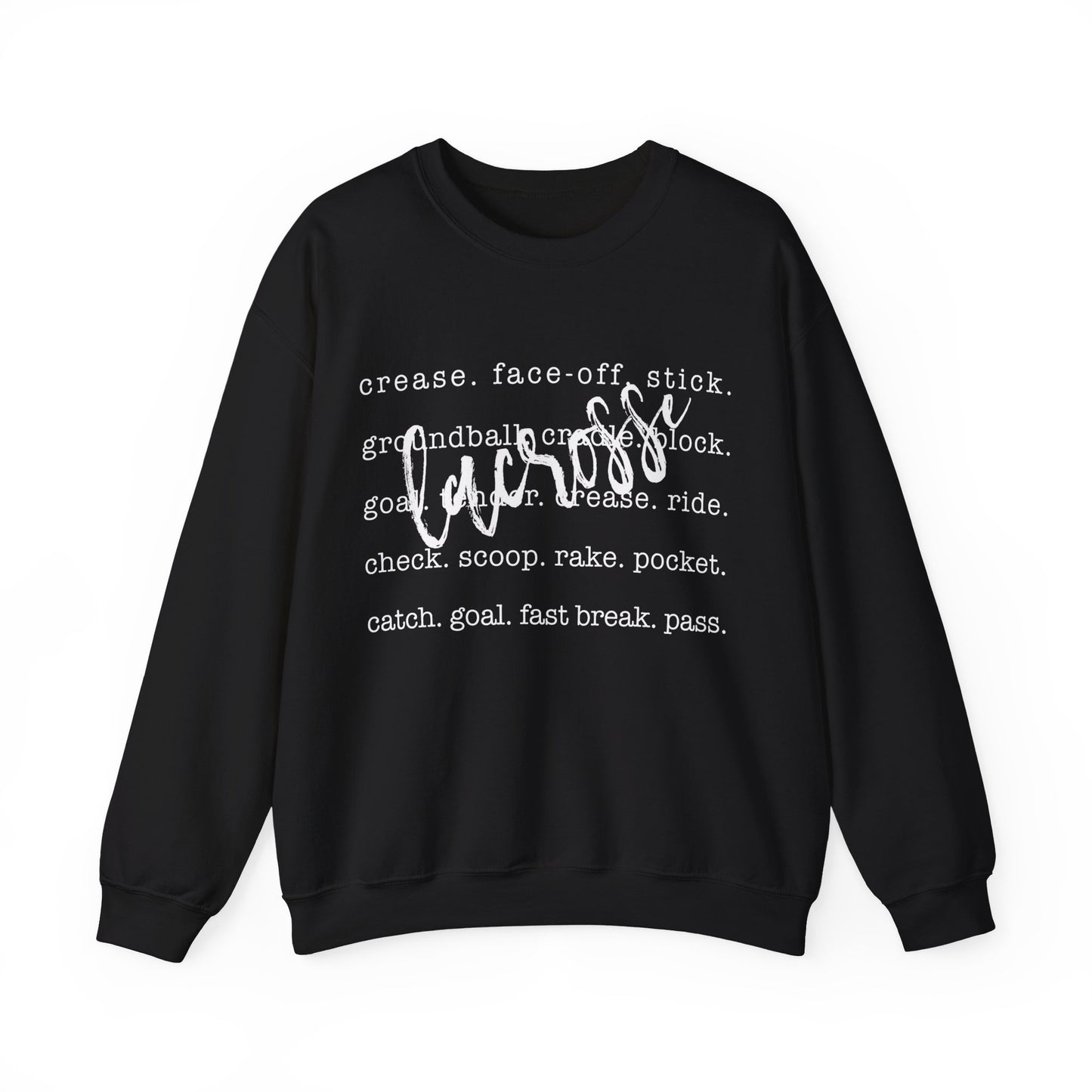 Lacrosse Sports Sweatshirt - Amazing Faith Designs