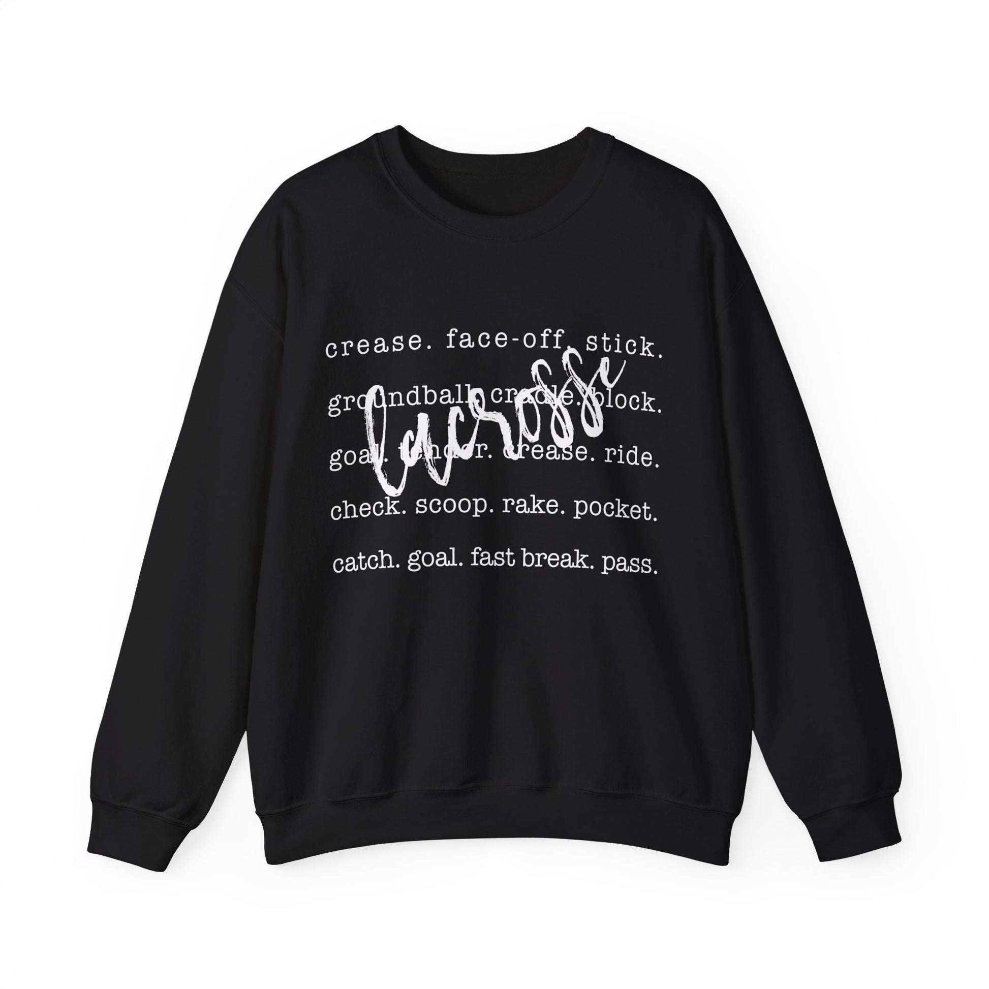 Lacrosse Sports Sweatshirt - Amazing Faith Designs