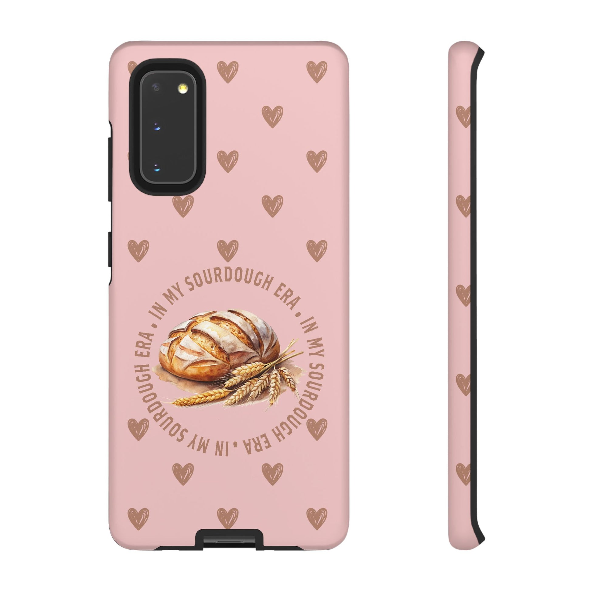 Samsung Galaxy 21 22 23 24 25 - Sourdough Era Hearts Phone Case - Amazing Faith Designs