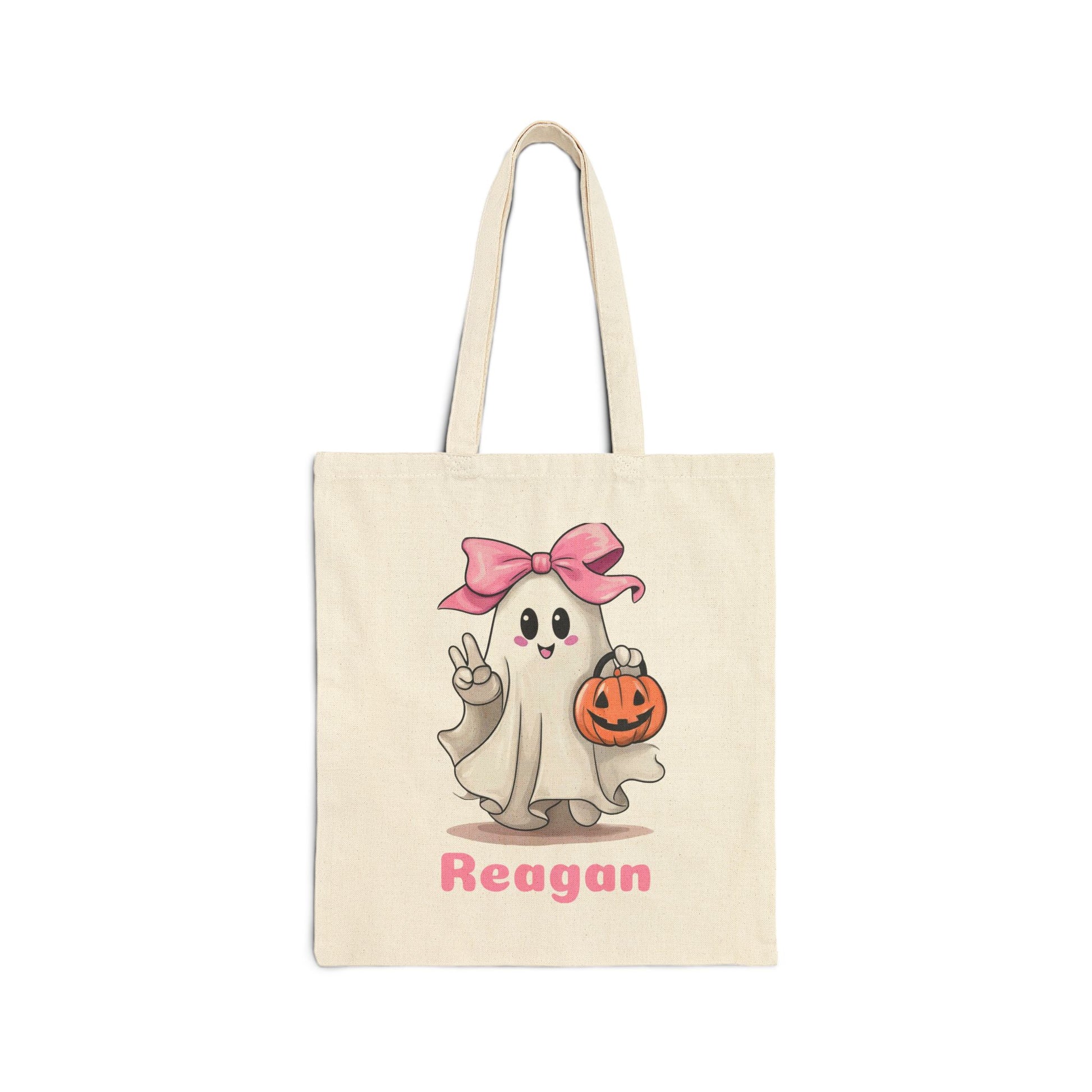 Reagan Ghost Halloween Trick or Treat Bag - Amazing Faith Designs