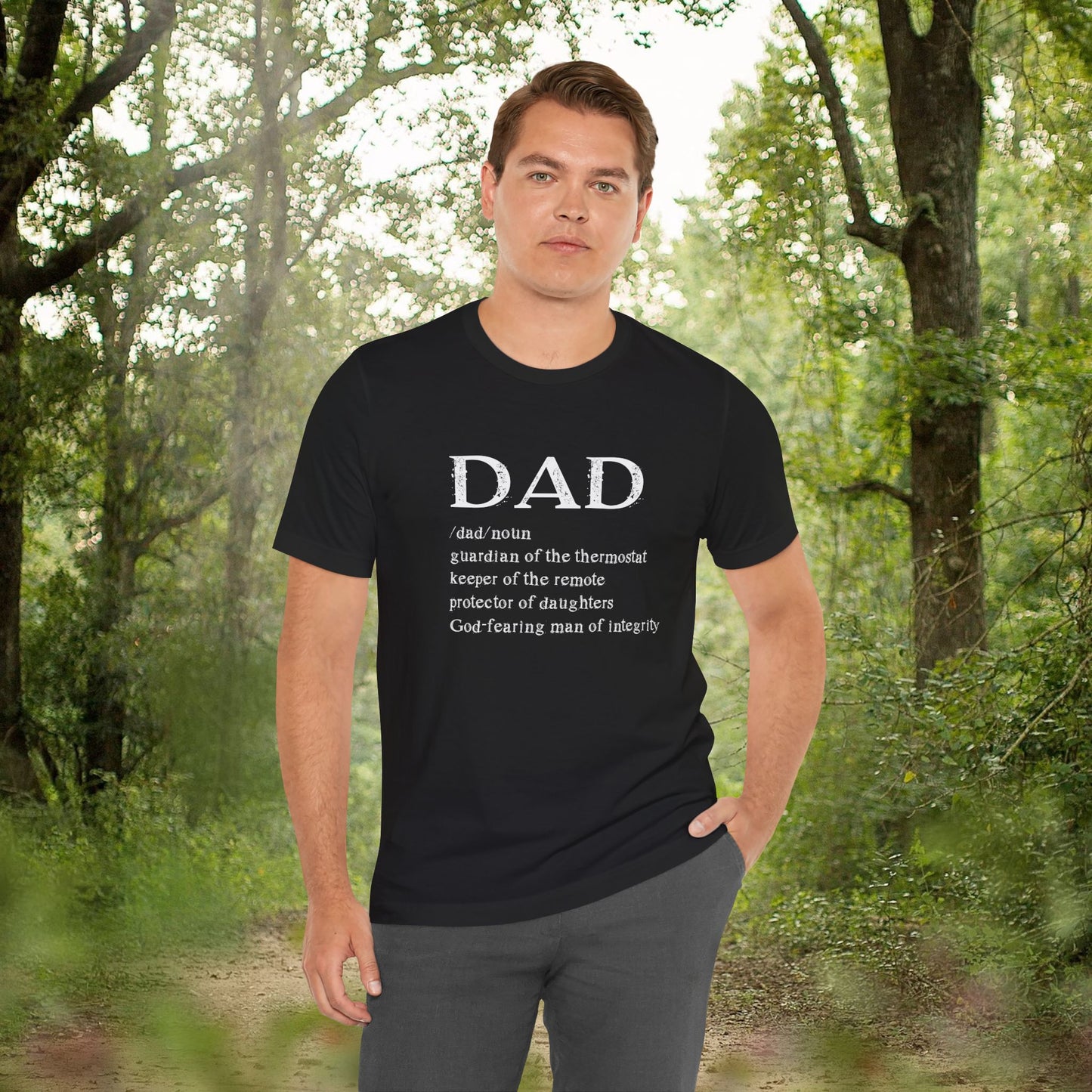 Dad definition Men's T-shirt - Amazing Faith Designs