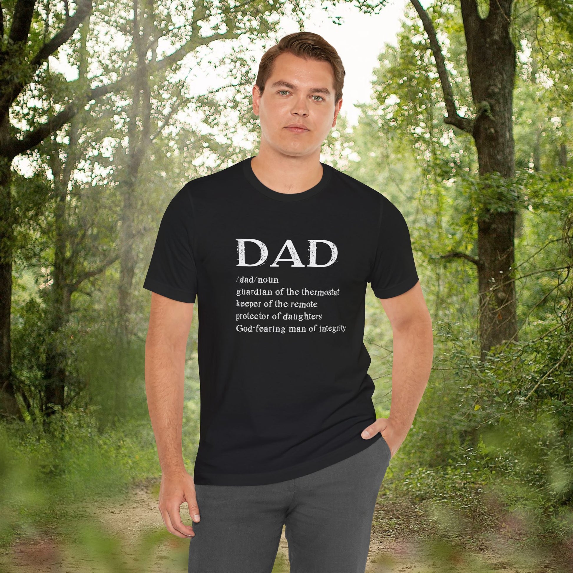 Dad definition Men's T-shirt - Amazing Faith Designs