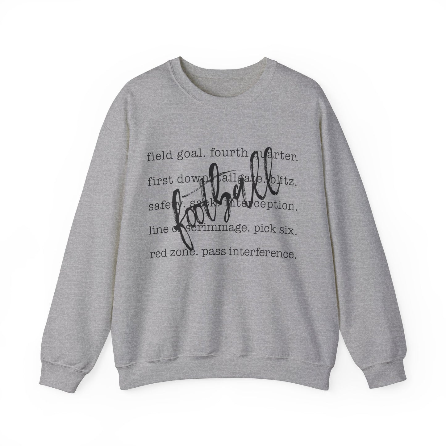 Football Sports Sweatshirt - Amazing Faith Designs