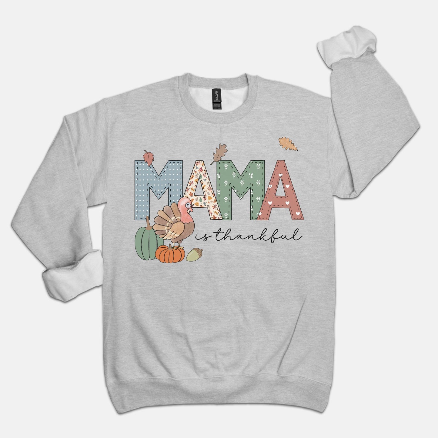 Thanksgiving Mama Matching Sweatshirt - Amazing Faith Designs