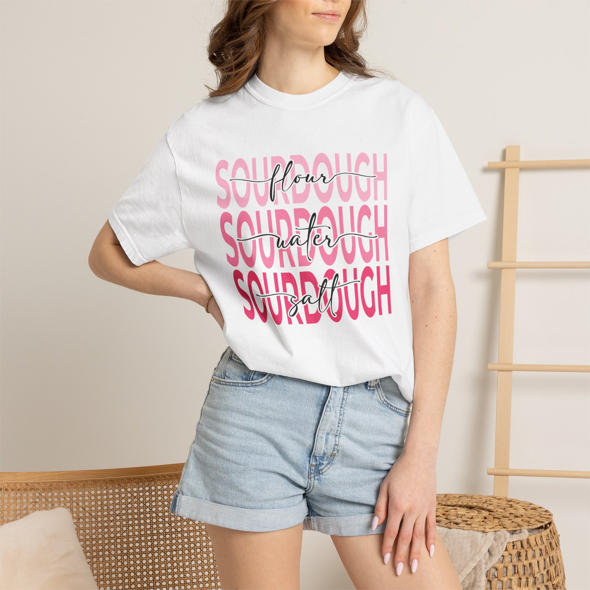 Sourdough Baker Comfort Colors T-Shirt — Bright Summer Gift for Mom - Amazing Faith Designs