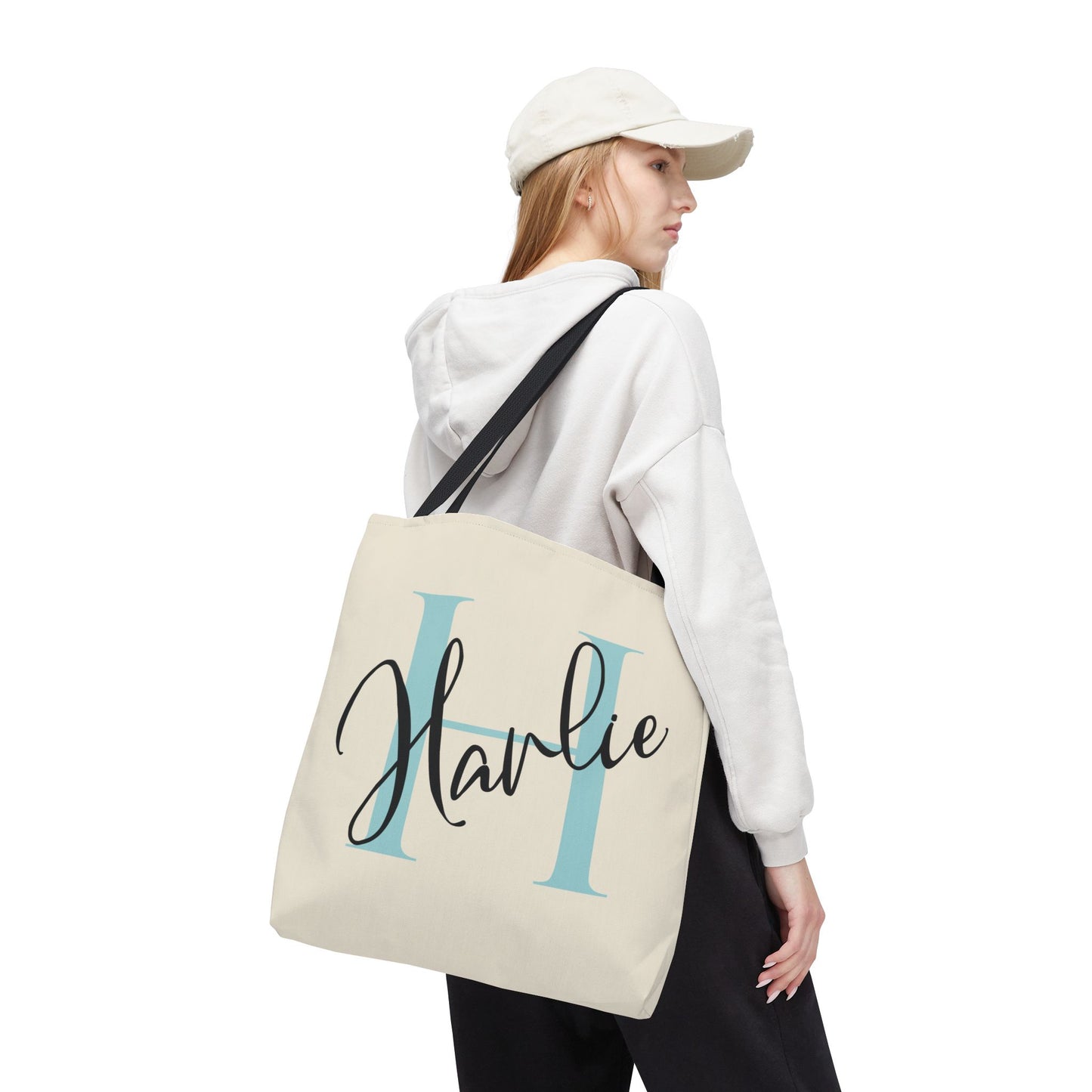 Monogram Name Tote Bag - Amazing Faith Designs
