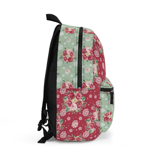 Vintage Rose Backpack - Amazing Faith Designs