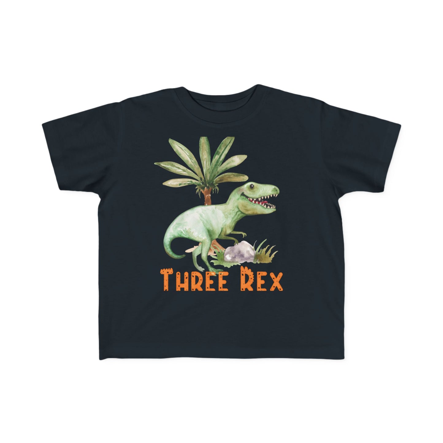 Three Rex Dinosaur Toddler Third Birthday Shirt - Amazing Faith Designs
