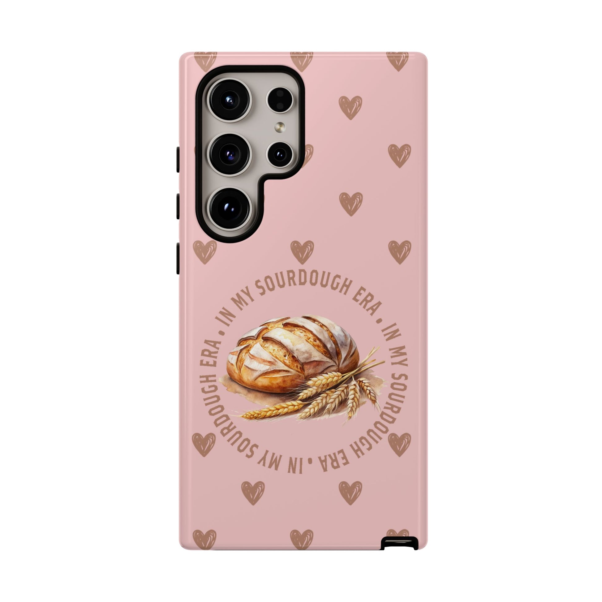 Samsung Galaxy 21 22 23 24 25 - Sourdough Era Hearts Phone Case - Amazing Faith Designs