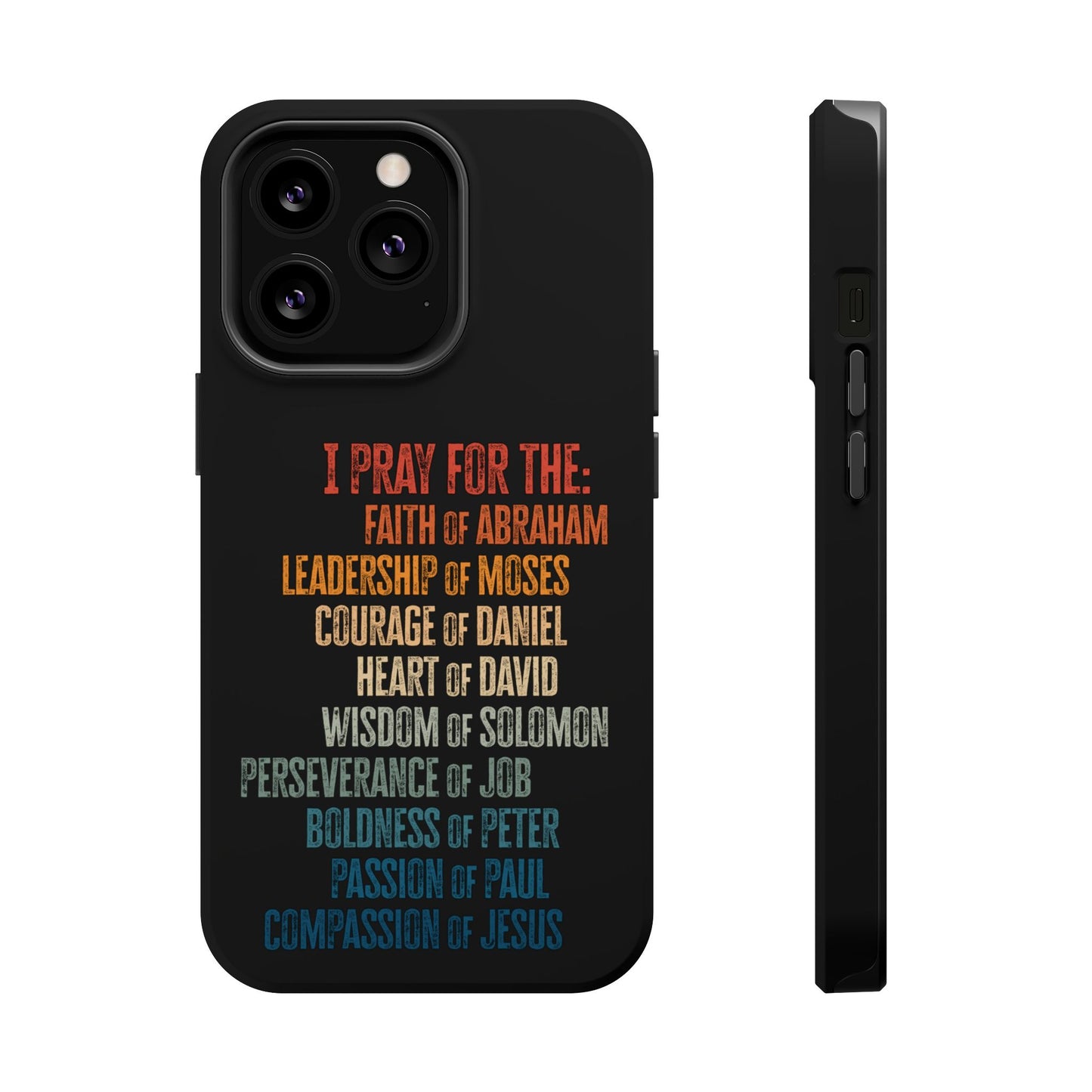 Men of Faith Christian MAGSAFE Phone Case | iPhone 16, 15, 14, 13 - Amazing Faith Designs