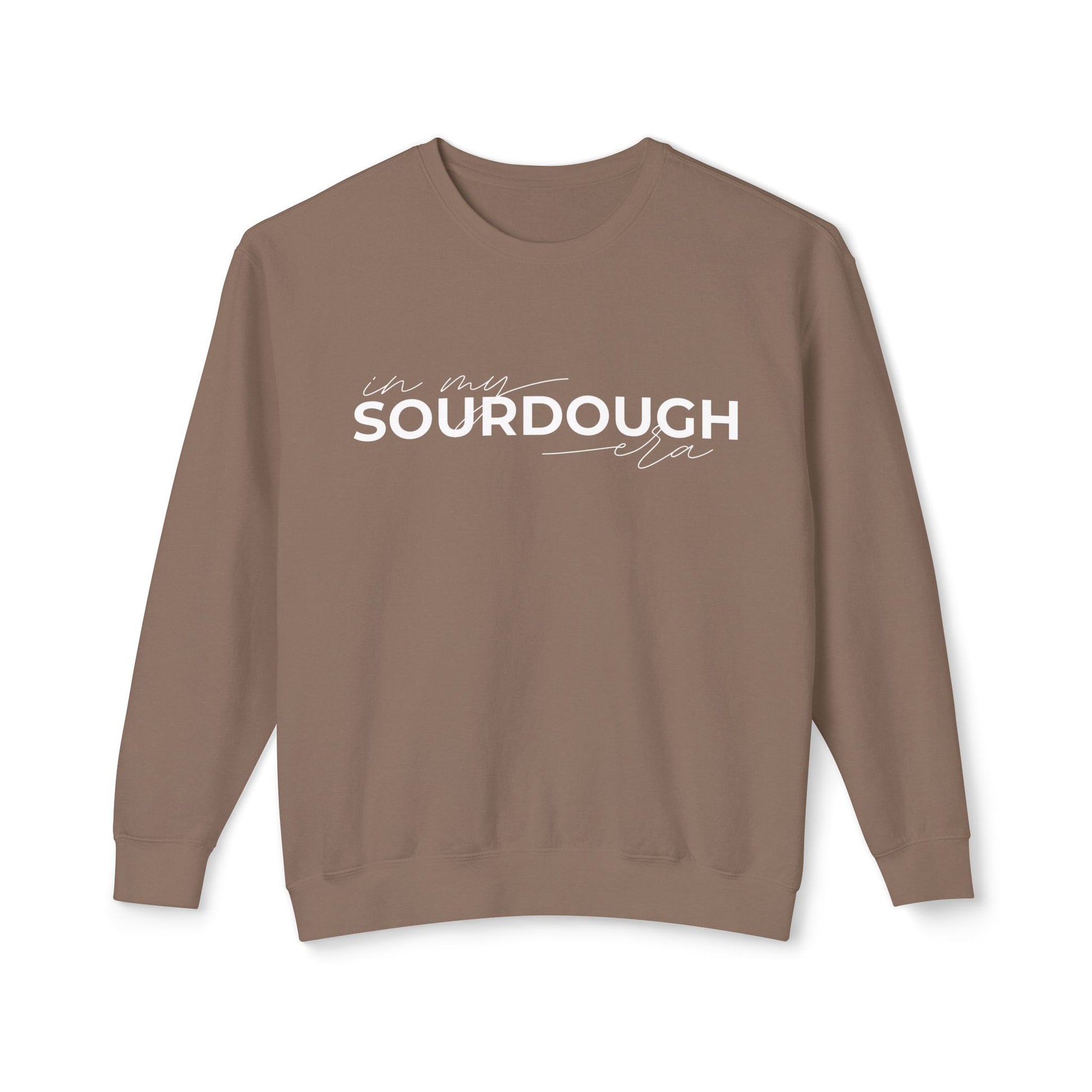 In My Sourdough Era Lightweight Sweatshirt - Amazing Faith Designs