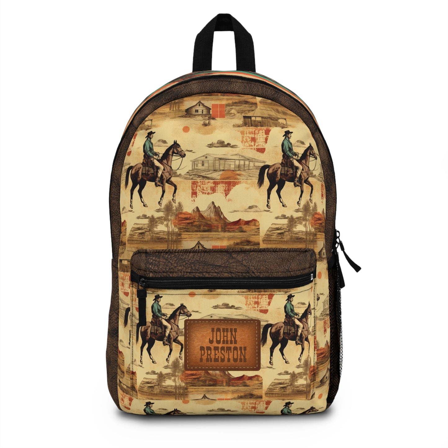 Cowboy Personalized Backpack - Amazing Faith Designs