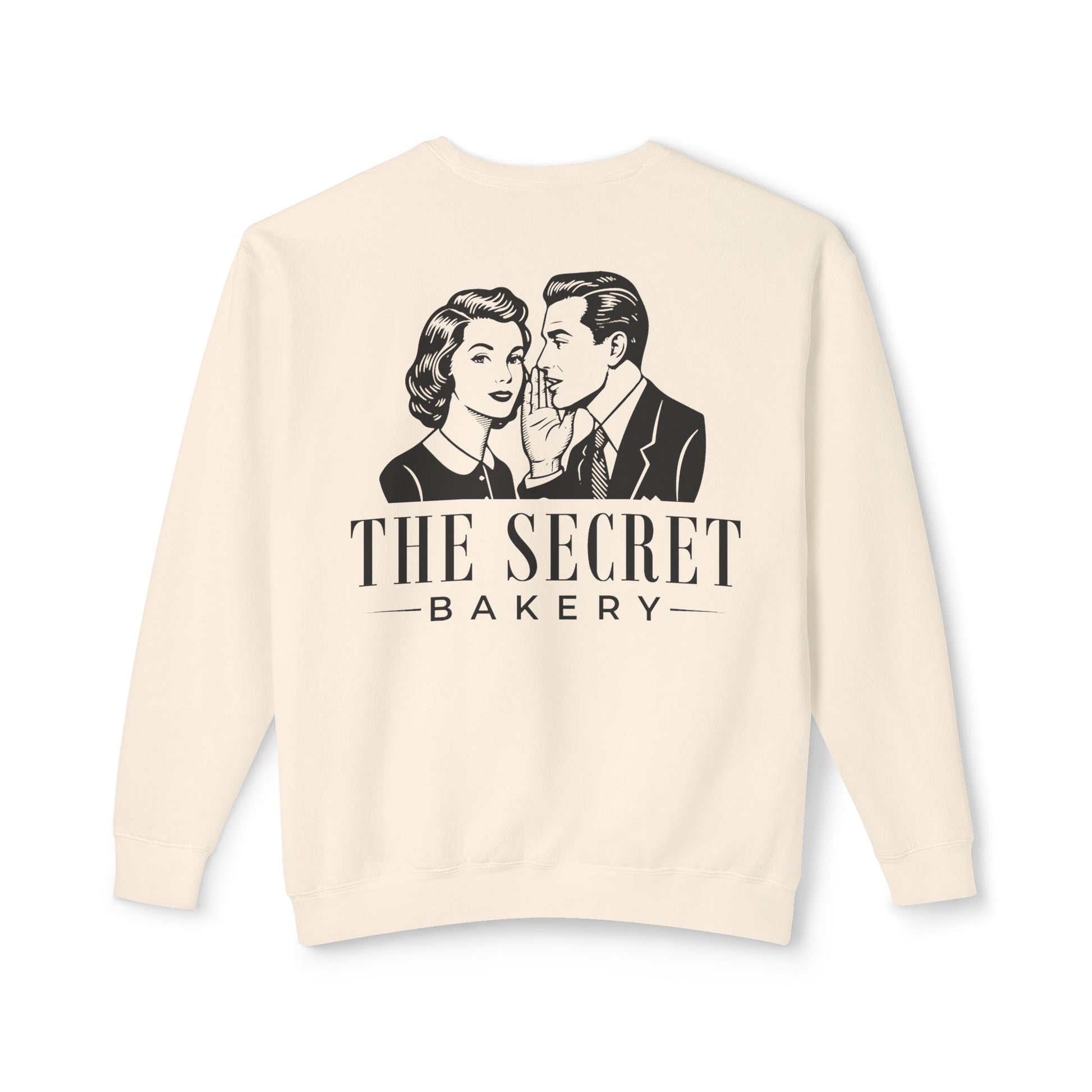 The Secret Bakery Crewneck Lightweight Sweatshirt - Comfort Colors - Amazing Faith Designs