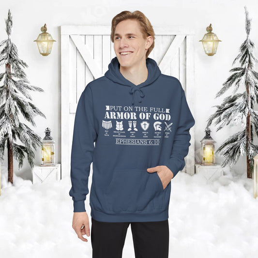 Armor of God Christian Hoodie - Amazing Faith Designs