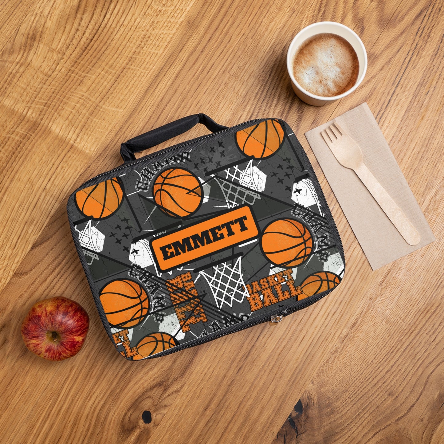 Basketball Personalized Lunch Box - Amazing Faith Designs