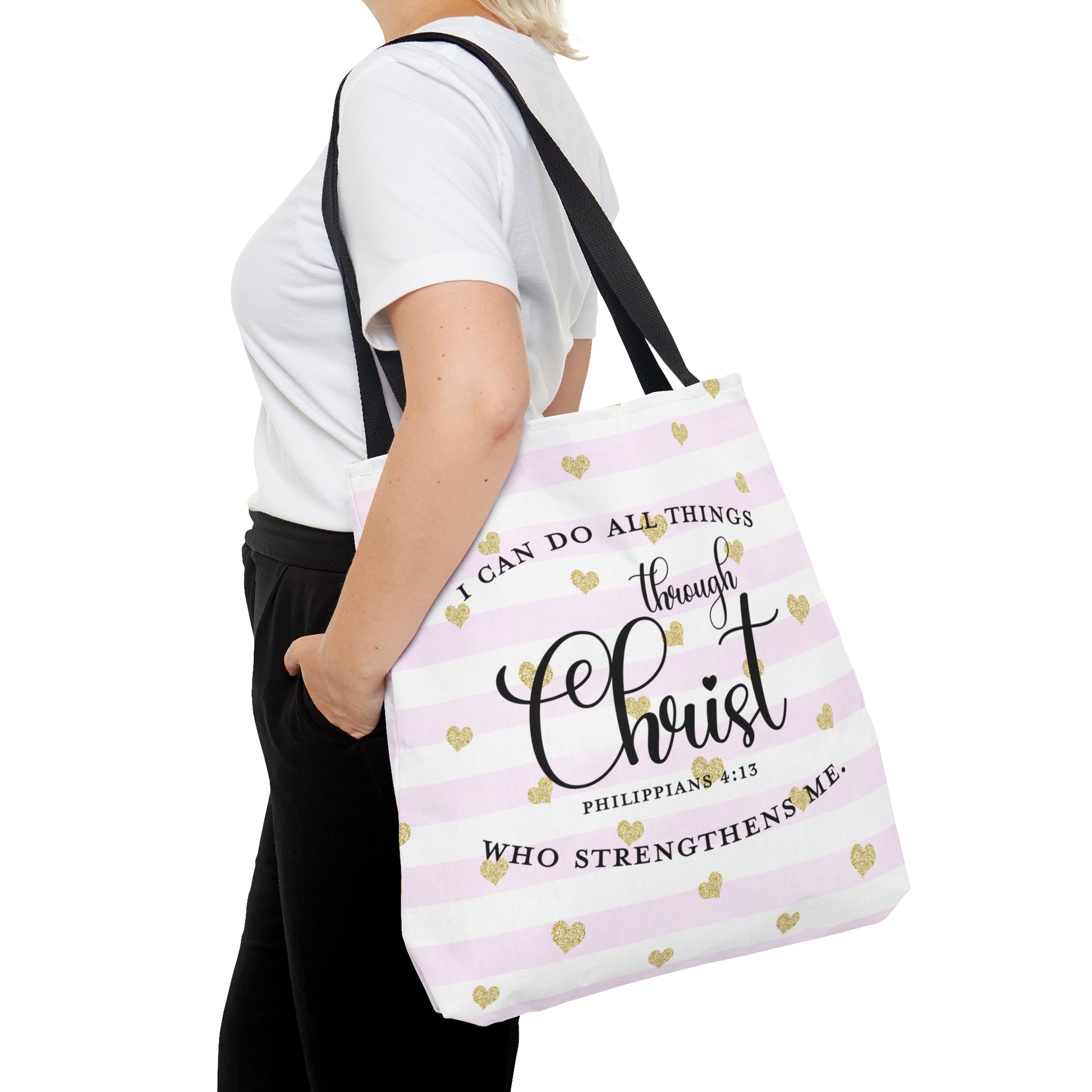 Christian Tote Bag | I Can Do All Things - Amazing Faith Designs