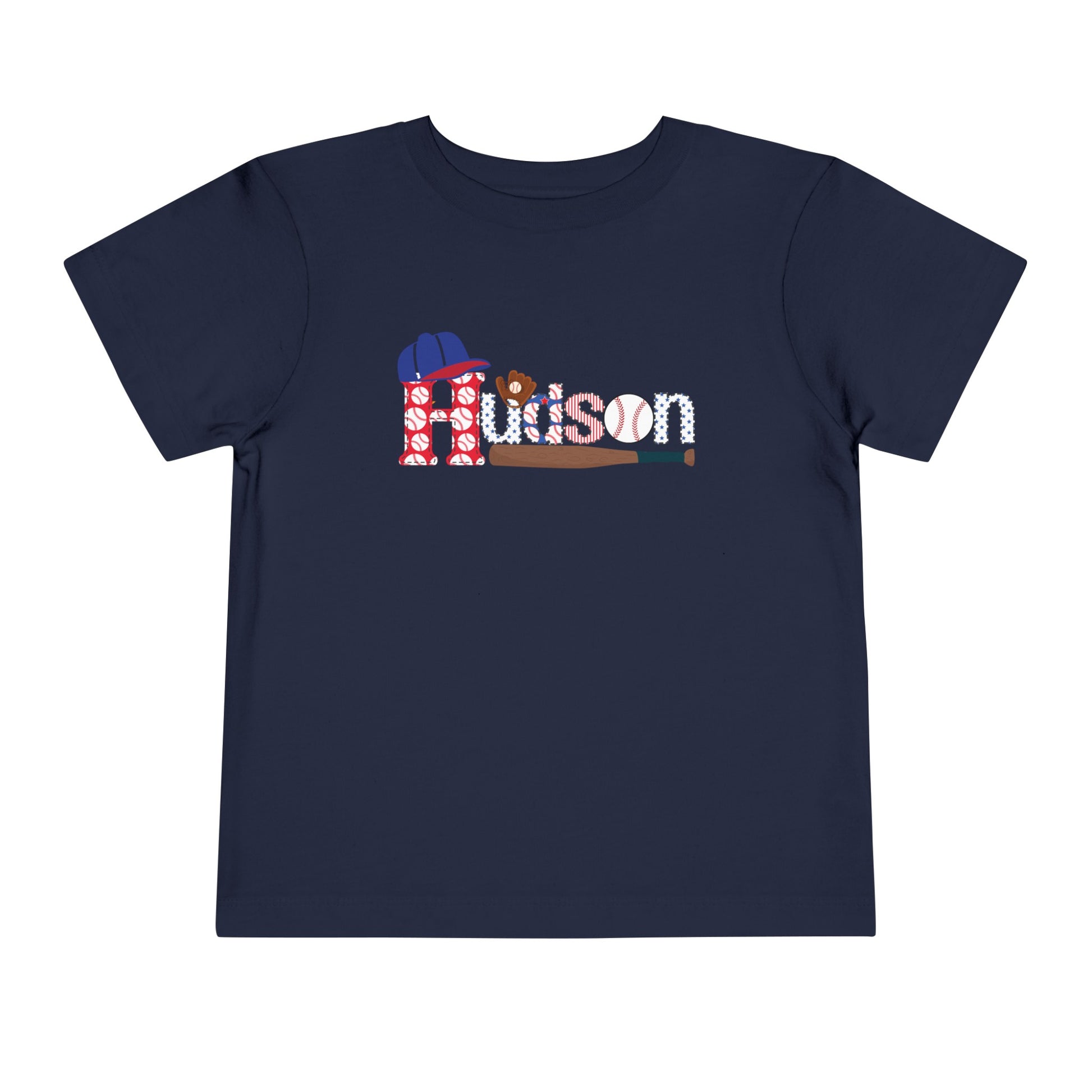 Baseball Personalized Toddler T-shirt - Amazing Faith Designs