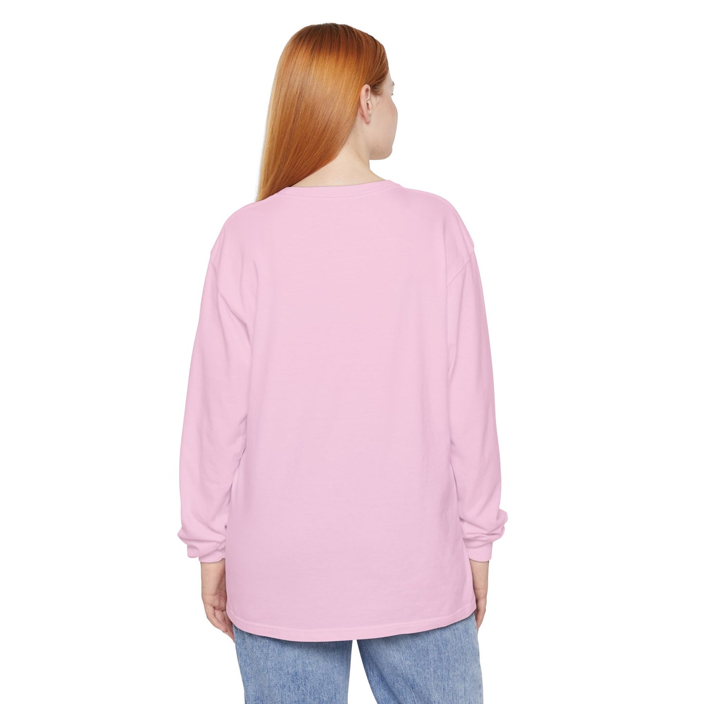 Pink Hearts Sourdough Long Sleeve Tee - Amazing Faith Designs